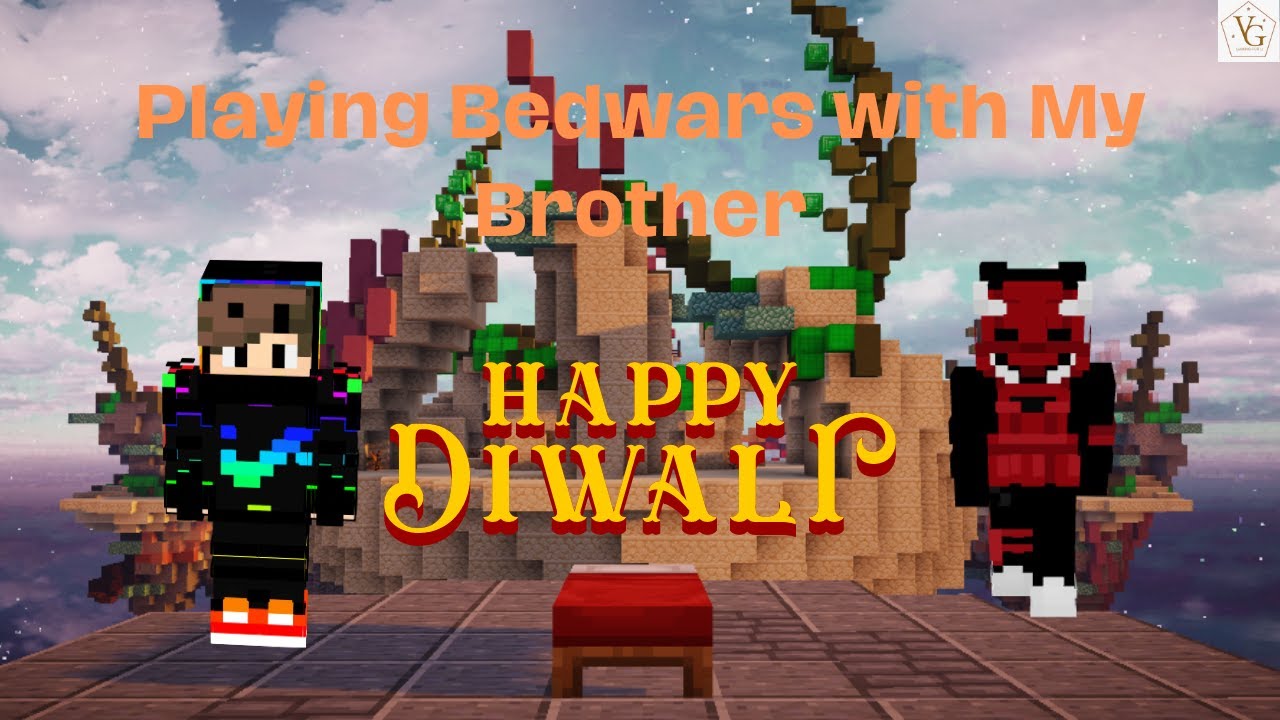 Playing Bedwars with my Brother !!!! 🤩🤩 - YouTube