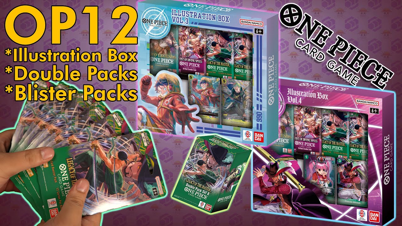 One Piece OP-12 Collection Hunt! Illustration Boxes, DP-07 & Blisters🔥