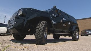Armoured truck for the rich