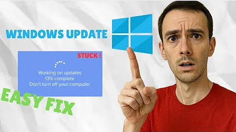 How To Fix Windows Update Stuck at Random Percentage % (2025 Easy Fix)
