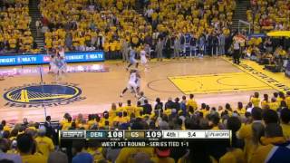 NBA Playoffs 2013: NBA Denver Nuggets Vs Golden State Warrior Highlights April 26, 2013 Game 3
