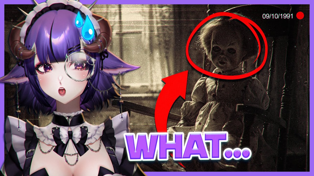 VTuber reacts to MOST HAUNTED DOLLS (Spookathon Part 1)