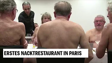 Erstes Nackt-Restaurant in Paris