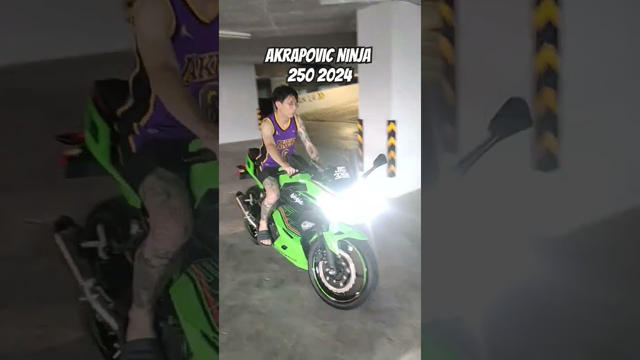 Akrapovic Ninja 250 2024