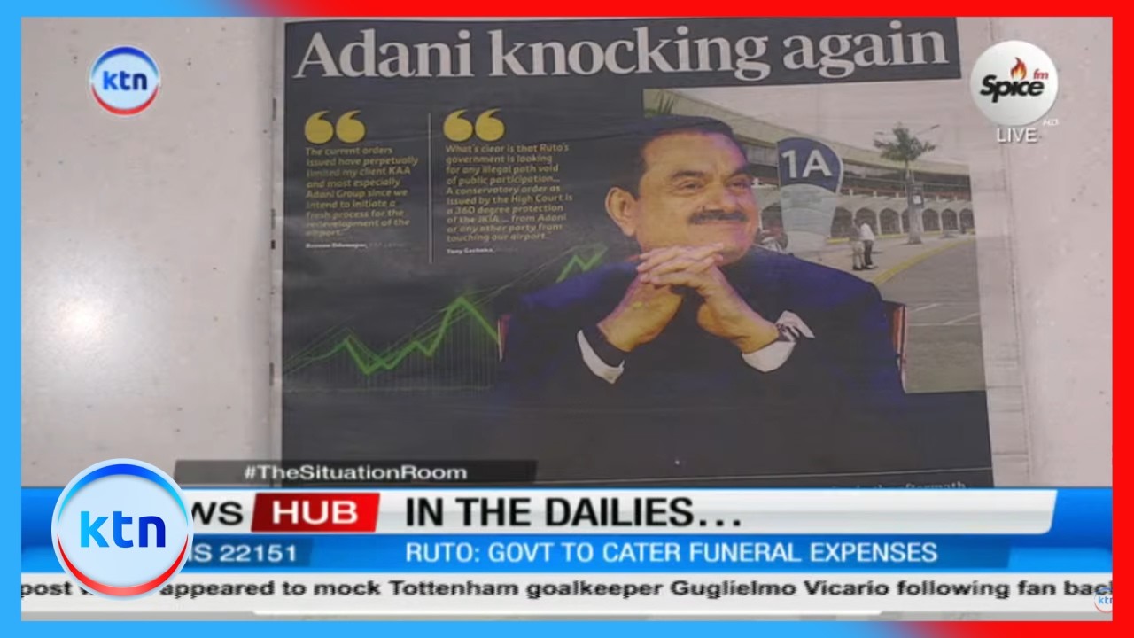 In the dailies: Adani knocking again,