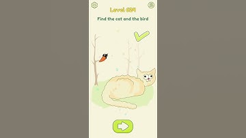 Fimd the cat 🐱 and the bird 🐦 | Level 624 Dop2 Gameplay Walkthrough