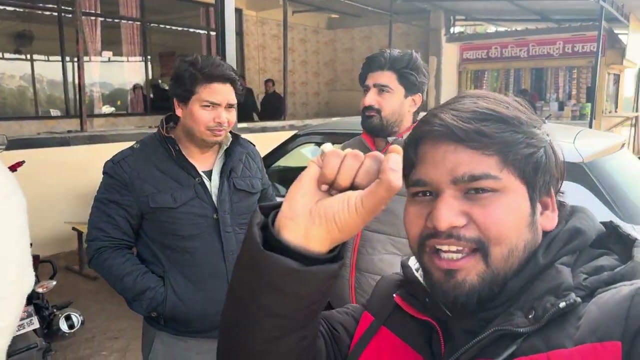 Aaj Rajasthan me hamari cars par jami ice🧊barf | @arjunbhartiyofficialvlogs 