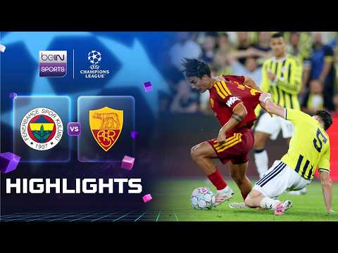 77dragon x ESCOBET86 - Fenerbahçe 1-1 Roma | Sorotan Pertandingan Liga Champions 26/27