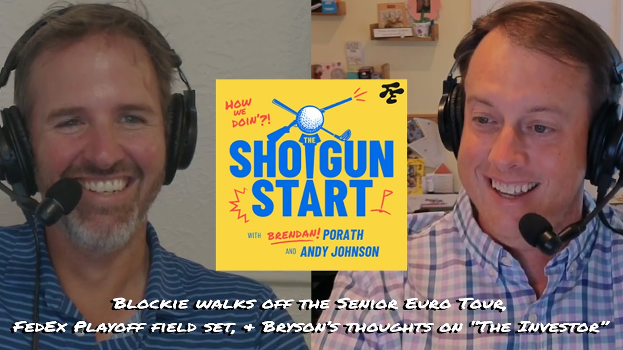 Blockie scandal on the Senior Euro Tour, Bryson's rambles, & Wyndham works again | The Shotgun Start