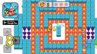 Fruit & Ice Cream HD - Ice cream war Maze HD Nivel 53-60 screenshot 2