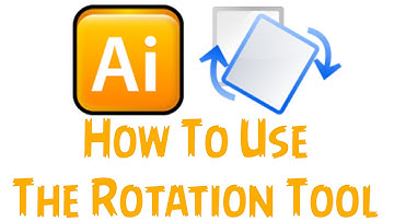 Adobe Illustrator CS6 Tutorial - How To Use The Rotation Tool