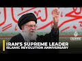 خامنه ای ایران می گوید قدرت ملی از اتحاد ناشی می شود نه از موشک و هواپیما