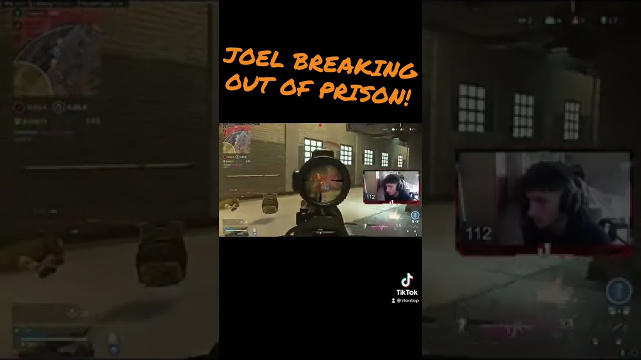 JOEL BREAKING OUT OF PRISON 🥶🦁 