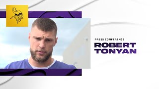 Robert Tonyan on Signing With The Vikings, Early Impressions of The Offense and More