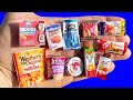 33 DIY MINIATURE FOOD REALISTIC HACKS AND CRAFTS FOR BARBIE DOLLHOUSE COLLECTION