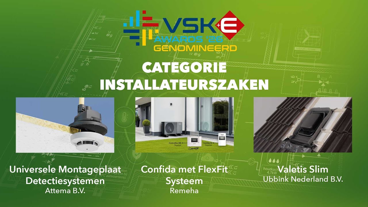 VSK+E Awards 2026 - Installateurszaken