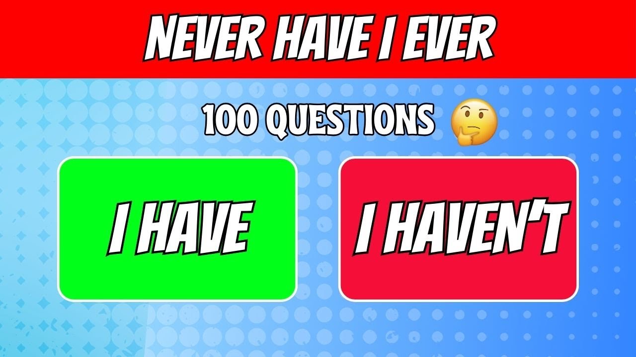 Never Have I Ever... - General Questions | QUIZ WAVEZ - YouTube