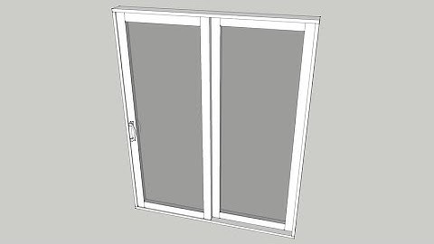 || SketchUp || How To Make Window and door frames 🖼 & panels||
