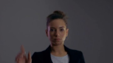 15 Girl Finger Tap Hologram- Intro videos- Logo intro video with your logo