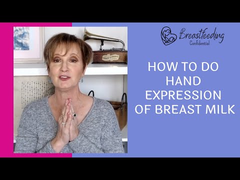 How To Hand Express Breast Milk