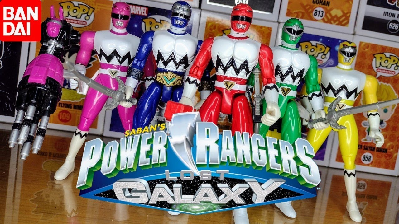 Bandai-Power Rangers Lost Galaxy (1999)-Retro Review - YouTube