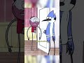 Rigby was dead set on proving he didn’t need Mordecai #funny #shorts #comedy