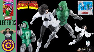 Marvel Legends Avengers 60Th Anniversary Captain Marvel Vs Doctor Doom Figure Review