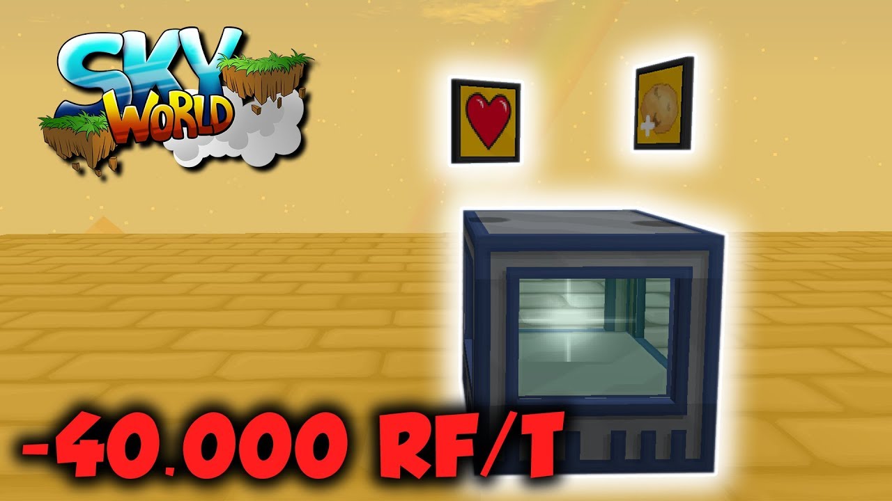 hypixel skyblock redstone Der 40.000 RF/T Beacon! Nie Wieder Essen! - #24 - Minecraft Sky World