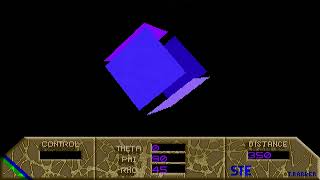 ATARI STE DEMO FANTASIA CURE THIS DEMO TRIES TO GIVE SAMPLING MUSIC WITH 3D OBJECTS TOGETHER