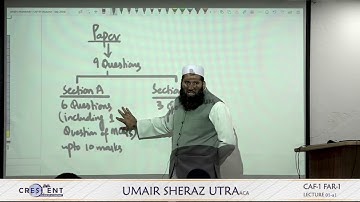 CAF 1 Sir Umair Sheraz Lecture 01 a1