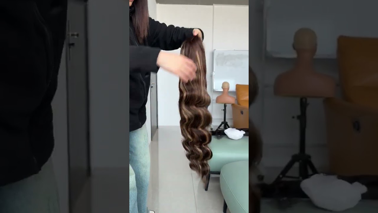 Luxe Ginger Brown Ombre Wig: Achieve a Flawless, Natural Look | 100% Human Hair 6x6 Body Wave