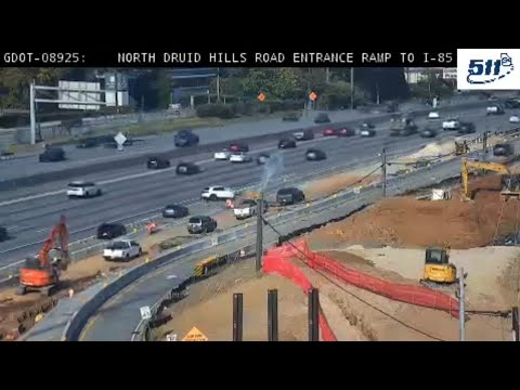 Georgia: Bad Driver Crashes Into Concrete Barrier Impact Attenuator ...