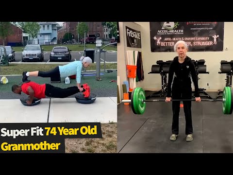 Inspirational 74 Year Old Grandma is determined to stay fit