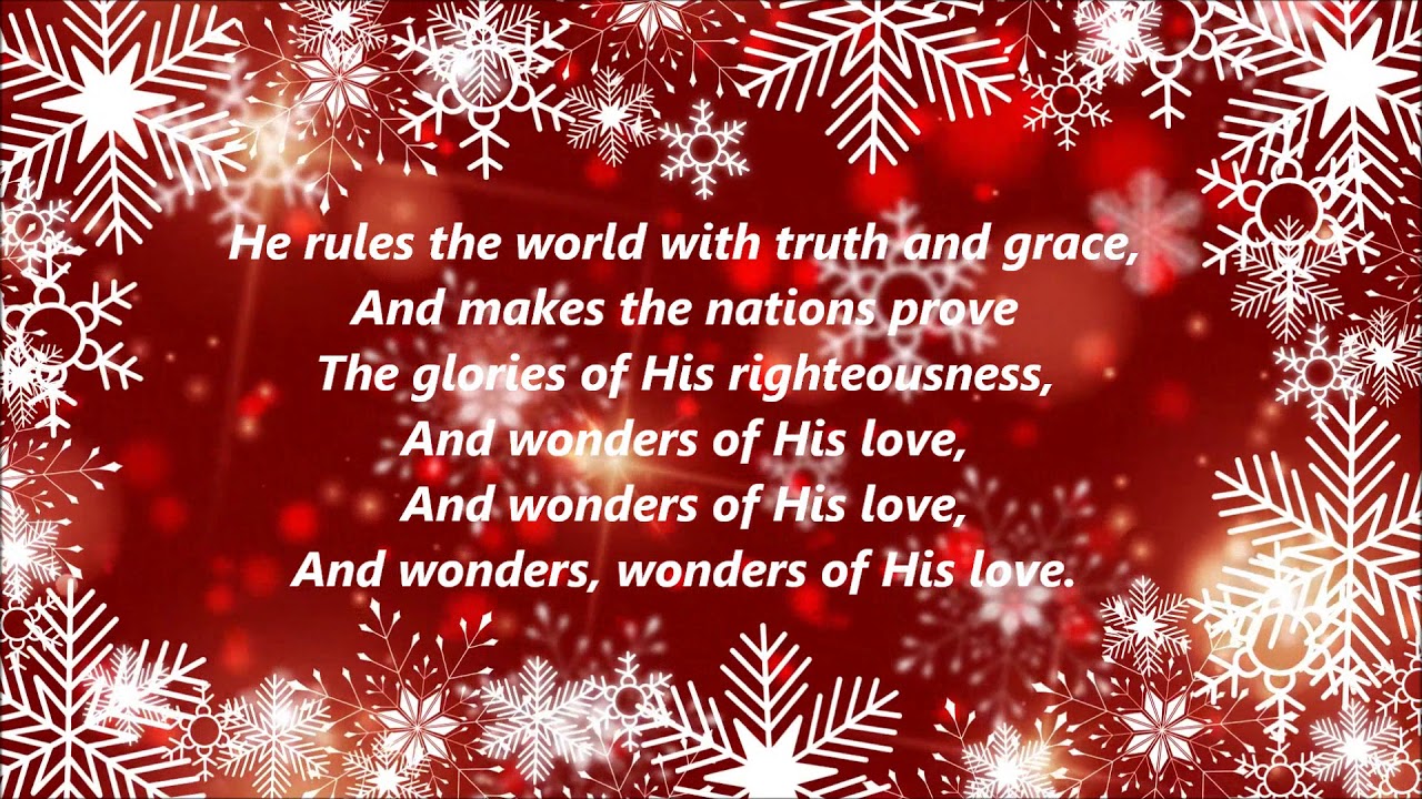 Casting Crowns Joy To The World (Lyrics) YouTube