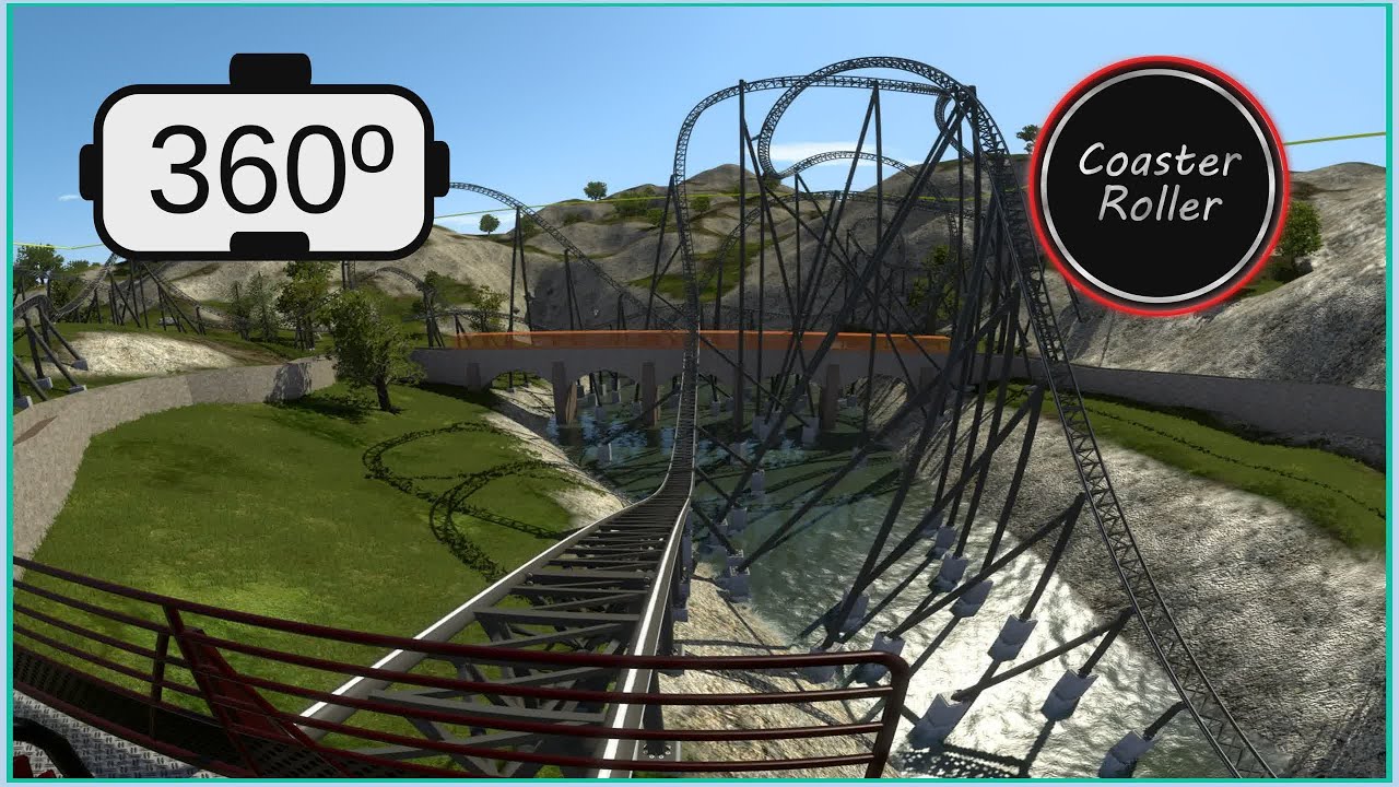 Acceleration 360 VR Roller Coaster by Kylelld - YouTube