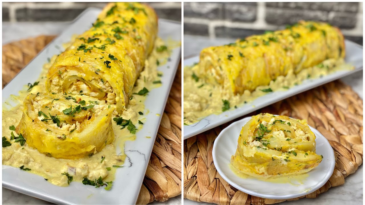 رولي بطاطا يجي مشمخ و بزاف بنين🤤توجديه في ربع ساعة مناسب لضيوف الغفلة😍