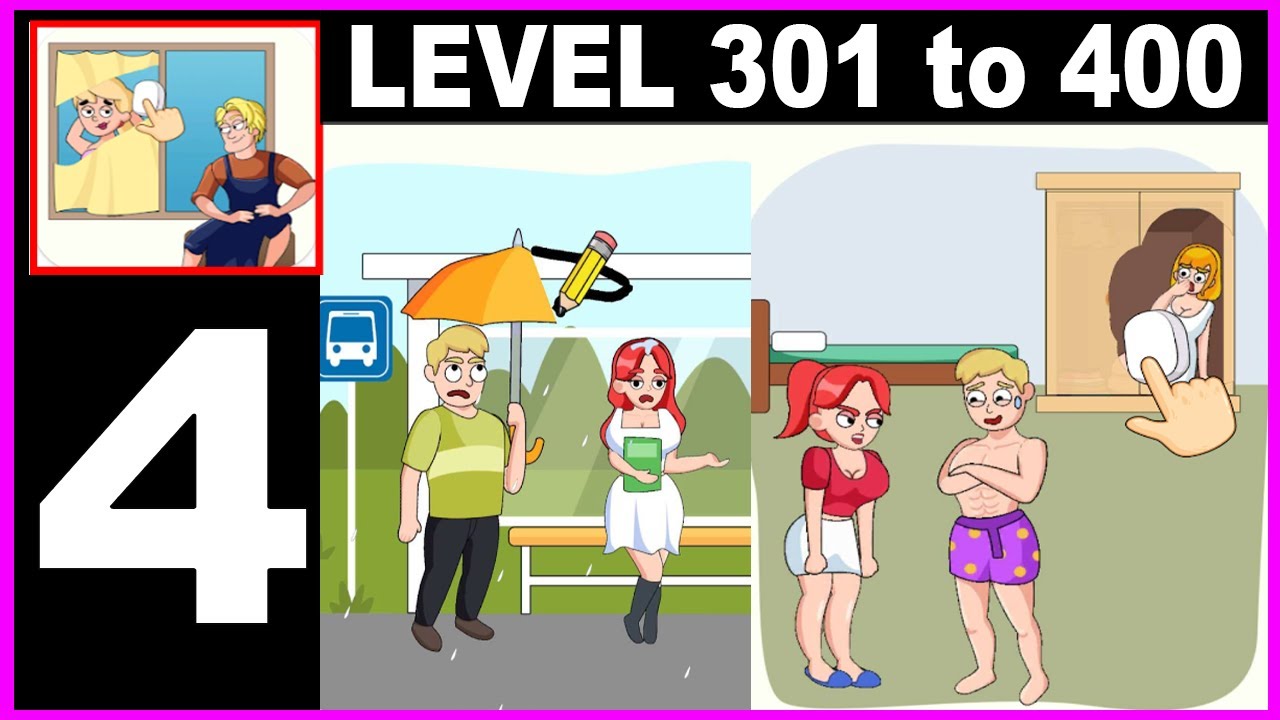 DOP Brain Love Story level 301 to 407 Gameplay Walkthrough Part 4 all