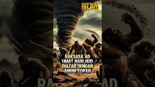 Kaum Ad Umat Nabi Hud Yang Diazab Dengan Angin Topan Dahsyat feedshorts kisahislami