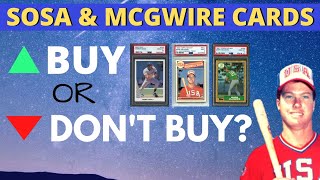 Mark McGwire & Sammy Sosa Rookie Cards 📈 🔥 The ESPN documentary effect 📺 & Baseball Card Investing