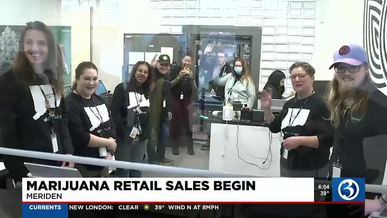 Marijuana retail sales begin in CT