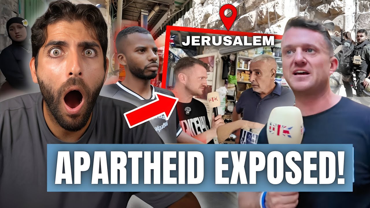 Томми Робинсон отправляется в Израиль, чтобы найти апартеид. Вот что он обнаружил!