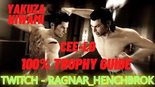 Cee-Lo - Yakuza Kiwami 100% Trophy Guide