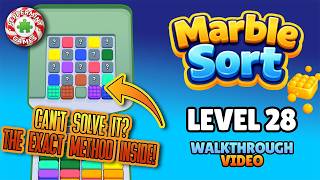 Marble Sort - Level 28 Walkthrough