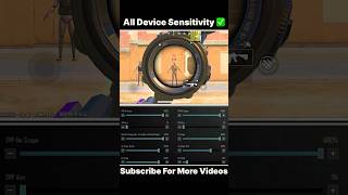 PUBG/BGMI  4.3 UPDATE SENSITIVITY CODE | PUBG BEST SENSITIVITY SETTINGS | #shorts #bgmi #pubg #viral