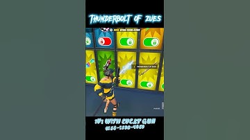 How to unlock the THUNDERBOLT OF ZUES in 1V1 WITH EVERY GUN! #fortnite #1v1witheverygun #teamhive