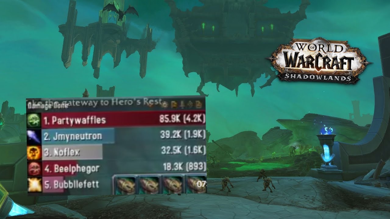 Unholy DK PUMPS In Dungeons! - Shadowlands Release Unholy Deathknight Leveling