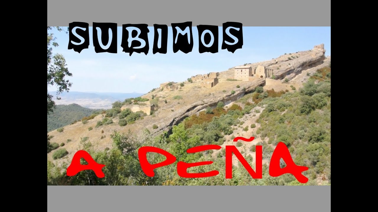 Comenzamos el 4º y penultimo dia SUBIENDO a PEÑA (Navarra)