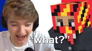 TommyInnit speaks FRENCH to Ponk on Dream SMP (funny)