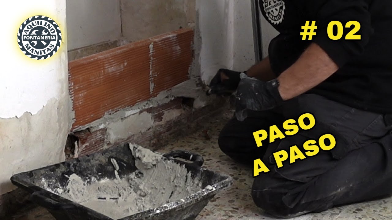 Como INSTALAR un GRIFO de LAVABO EMPOTRADO.