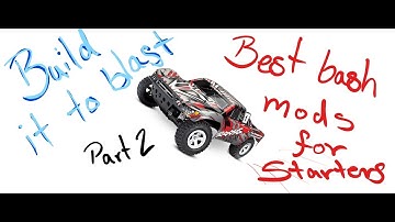 Traxxas Slash 2wd Build with Proline Protrac Kit Part 2 Rear End with Proline Pro-Series 32P
